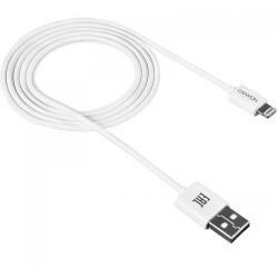 CANYON Cablu de date Canyon, USB - Lightning, 1m, White (CNE-CFI1W)