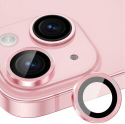 LITO Folie pentru iPhone 15 / 15 Plus - Lito S+ Camera Glass Protector - Pink (KF2315051) - pcone