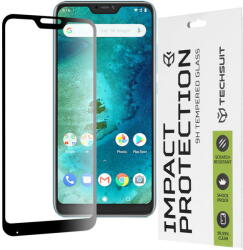 Techsuit Folie pentru Xiaomi Mi A2 Lite - Techsuit 111D Full Cover / Full Glue Glass - Black (KF235638) - pcone