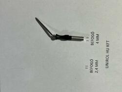  Kés elektróda, Monopoláris elektróda, hajlított, 4mm befogóval (GUE106)