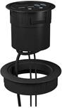 RaidSonic Adapter for 60 mm table hubs to 80 mm feedthrough (IB-HUBA001) - tripont