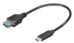 GOOBAY Adapter kábel Goobay (67894) USB 3.0 Type-C M - USB F 0.2m (67894)
