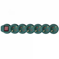 Somogyi Elektronic 6 Plug 5 m Switch (NV 6K-5/GR/1,5)