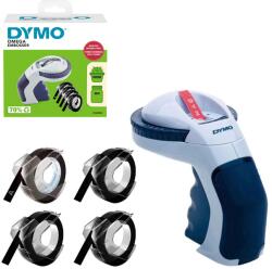 DYMO Set aparat de etichetat manual DYMO Omega cu 3 benzi embosabile negre pentru etichete 3D si organizare acasa, la birou si in atelier DY2174605BKC (2174605BKC)