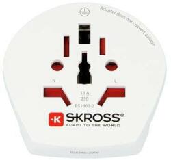 SKROSS Adaptor Priza SKross Universal World - EU Alb (ADAPT-PLUG-UNIV/EU/BX-SKRS)