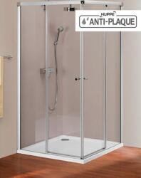 HÜPPE Cabina de dus patrata 120x80cm, usi glisante, Huppe Design Pure, tratata anticalcar, FD0506.092. 322 (FD0506.092.322)