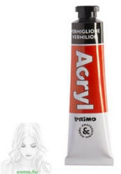Primo Akrilfesték Primo Tubusos 18ml, Piros (F405R300)