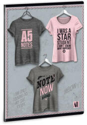 Ars Una Shirt 1 A/5 extra kapcsos füzet-négyzethálós (5992923147939)