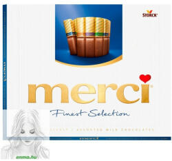 merci Desszert 250 g 4 féle tejcsokoládé (A01405)