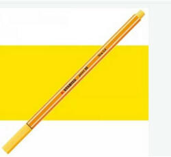 STABILO Tűfilc 0, 4mm - Stabilo Point 88 - Yellow (4006381105293)
