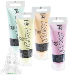 Akrilfesték PRIMO HOBBY & PROFESSIONAL tubusos 75 ml 420TA75611 pasztell mentazöld (F420TA75611)
