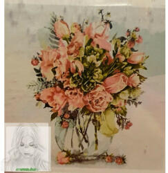 Számfestő 30X30 Cm Színpompás "Impressive Flower Bouquet" Keret Nélküli (K52640-33816)