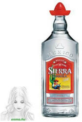 Sierra Tequila Silver Mexikói agavépárlat 1 l 38% (VHEI1F1597)