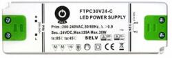 POS Power FTPC30V24-C 24V/1.25A 30W IP20 LED tápegység (FTPC30V24-C) - firstshop