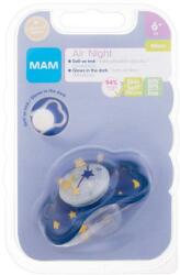 MAM Air Night Silicone Pacifier 6m+ Stars suzete 1 buc pentru copii