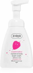 Ziaja Marshmallow săpun spumant pentru mâini și corp 250 ml