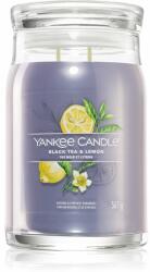 Yankee Candle Black Tea & Lemon lumânare parfumată 567 g