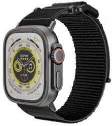 Tech-protect Scout óraszíj Apple Watch 4 / 5 / 6 / 7 / 8 / 9 / SE / ULTRA 1 / 2 (42 / 44 / 45 / 49 mm) fekete (129530)