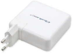Qoltec USB Type-C Power Charger GaN 108W Alb (51710)