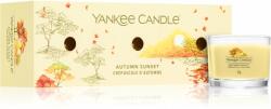 Yankee Candle Autumn Sunset set cadou 3x37 g