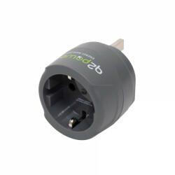 Q2Power 1.200100-TH utazóadapter, Europe to UK, bemeneti feszültség: 100-250 V, 7 A, teljesítmény: 100V-700W/250V-1750W (1.200100-TH) - scom