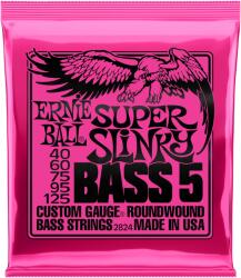 Ernie Ball 2824 Super Slinky Nickel Wound 5-String Electric Bass 40-125