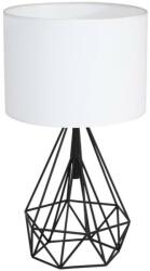 MILAGRO Asztali lámpa, fekete-fehér (Triangolo) (ML164)