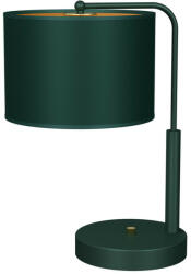 MILAGRO Textil asztali lámpa sötét zöld színben (Verde) (MLP7880)