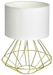 MILAGRO Textil asztali lámpa, geometrikus (Lupo) (MLP6268)