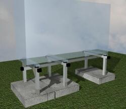  Visimpex MÉRETNÖVELT tartókonzol 350kg (Visi-konzol03) - hideget