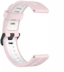 Techsuit Curea pentru Samsung Galaxy Watch 4/5/Active 2, Huawei Watch GT 3 (42mm)/GT 3 Pro (43mm) - Techsuit Watchband 20mm (W002) - Pink (KF239524) - vexio