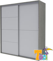 TODI gardróbszekrény Cube2 200cm széles