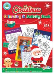 Grafix Karácsonyi színező könyv fejlesztő feladatokkal, 64 oldalas Grafix (CA800023)
