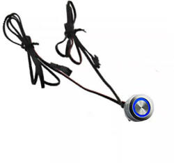 LED kapcsoló 12/24V 4A dimmer touch kék jelzőfénnyel SlightLED (SL TD008)
