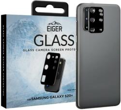 Eiger Folie Sticla Camera 2.5D Glass Samsung Galaxy S20 Plus Clear Black (9H, 0.33mm) (EGSP00604) - vexio