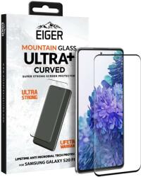 Eiger Folie Sticla 3D Ultra + Case Friendly Samsung Galaxy S20 FE / S20 FE 5G Clear Black (0.33mm, 9H, curved) (EGMSP00172)