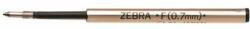Zebra Inserție stilou 0, 7mm, f zebră, culoare de scris negru (F29931) - pepita - 2,70 RON