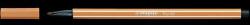 STABILO Stilou cu vârf de pâslă din oțel inoxidabil 1mm, M STABILO Pen 68 ocru închis (68/89)