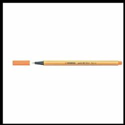 STABILO Ac din oțel inoxidabil cu pâslă 0, 4mm, STABILO Point 88 neon portocaliu (88/054)