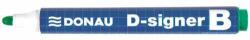 DONAU Marker de carton, 2-4 mm, conic, DONAU D-signer B, verde (7372001-06PL)