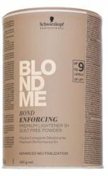Schwarzkopf BlondMe Premium Lightener 9+ pudră pentru deschiderea culorii parului 450 g - brasty