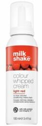 Milk Shake Colour Whipped Cream spuma tonica pentru toate tipurile de păr Light Red 100 ml - brasty