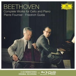 Deutsche Grammophon (DG) Beethoven - Complete Works For Cello And Piano ( Fournier, Gulda ) CD + BR Audio