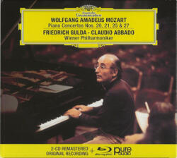 Deutsche Grammophon (DG) Mozart - Piano Concertos Nos. 20, 21, 25 & 27 ( Gulda, Abbado, Wiener ) CD + BR Audio