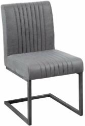 Invicta BIG ASTON vintage szürke és fekete szék (IN-38106)