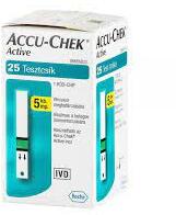 Accu-Chek Active Tesztcsik 25x