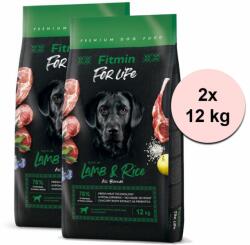 Fitmin Fitmin FOR LIFE Lamb & Rice 2 x 12 kg