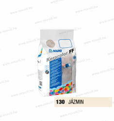 Mapei Keracolor FF Flex 2kg 130 (jázmin) cementkötésű fugázóhabarcs 6mm fugaszél. 5N13028AU (5N13028AU)