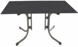 Haber Összecsukható asztal antracit/pala 140 x 90 cm (1126786)