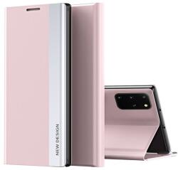 Wooze Xiaomi Mi 11 Pro, Oldalra nyíló tok, stand, Wooze Silver Line, rózsaszín (105000) (105000)